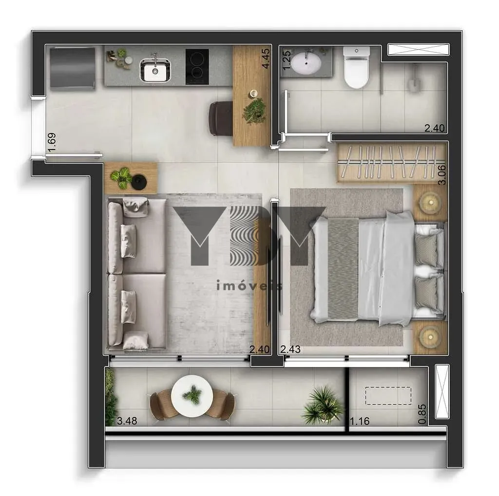 Apartamento, 2 quartos, 76 m² - Foto 6