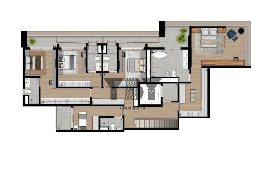 Apartamento, 4 quartos, 206 m² - Foto 30