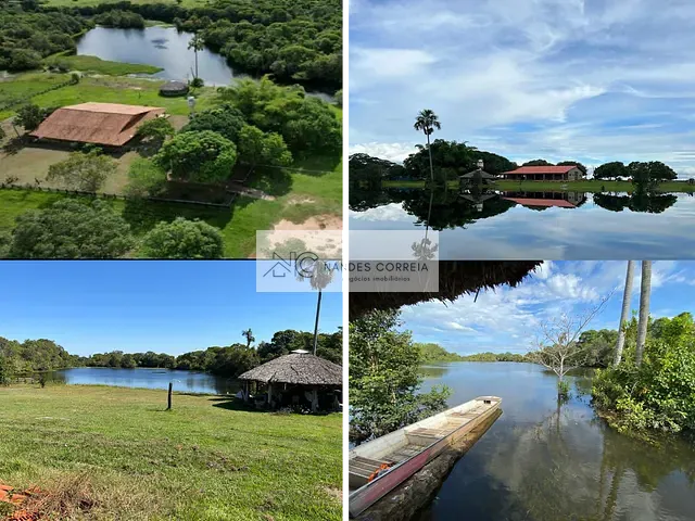 Fazenda com 64805000m² 8 quartos e 6 banheiros, à venda, no bairro Cocalinho em Cocalinho