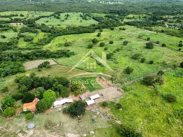 Fazenda com 460000m² 3 quartos e 1 banheiro, à venda, no bairro rural em Várzea Grande