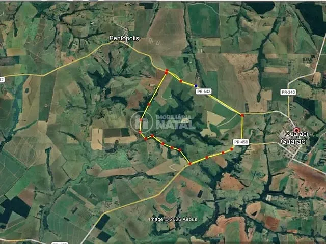 Fazenda com 289m², à venda, no bairro Guaraci em Guaraci
