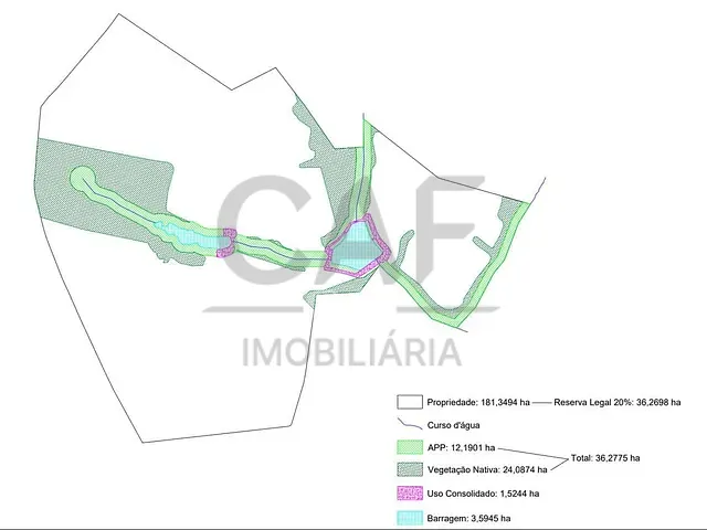 Fazenda com 1799754m², à venda, no bairro Paiol de Telhas em Mogi Mirim