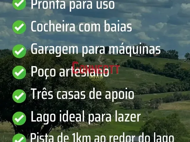 Fazenda com 968000m² 1 quarto e 1 banheiro, à venda, no bairro Porto Feliz em Porto Feliz