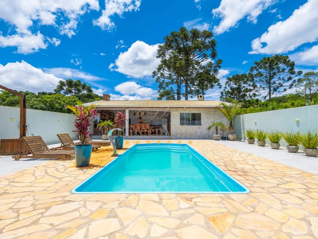 Foto do Fazenda - Lapa, Fazendinha ou Haras, 7 alqueires ou  16,94 hectares, casa sede, piscina, mina, gado,  à venda, Água Azul, PR | Imobiliária GreenVille