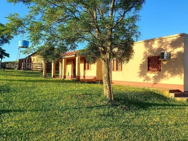 Foto do Fazenda - Alegrete, Estrada do Caverá, com 43 Hectares, Fazendinha ou Haras, banheiro de gado, banheiro de ovelha, tronco, mangueiras, cercada, à venda, RS | Imobiliária GreenVille