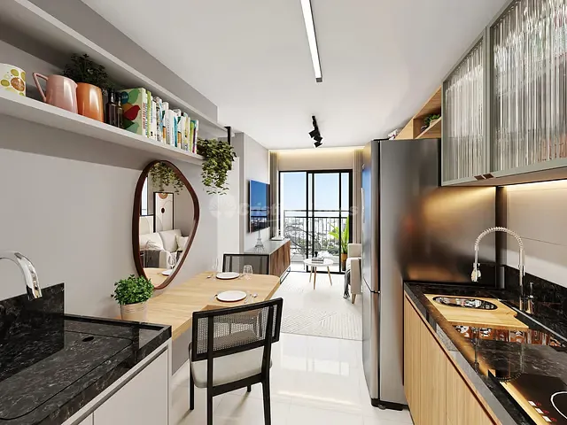 Flat 2 quartos e 1 banheiro, à venda, no bairro Jóquei em Teresina