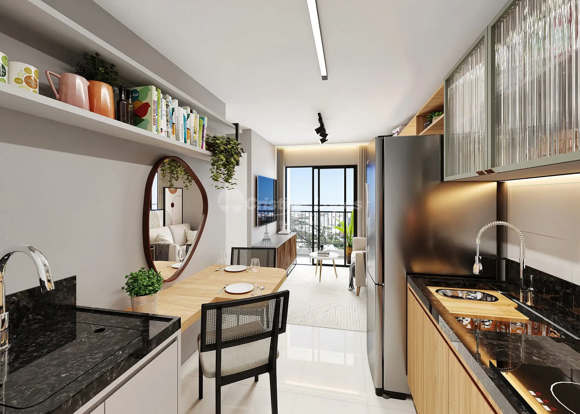 Flat/Apart Hotel, 2 quartos, 40 m² - Foto 2