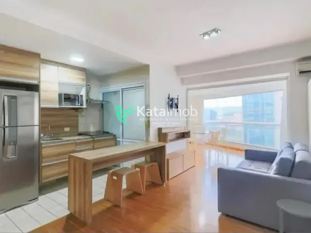 Flat 1 quarto e 1 banheiro, à venda, no bairro Cidade Monções em São Paulo