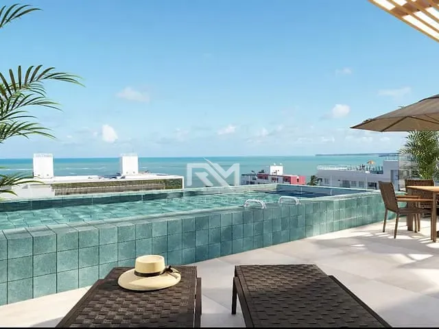 Flat com 21m² 1 quarto e 1 banheiro, à venda, no bairro Jardim Oceania em João Pessoa