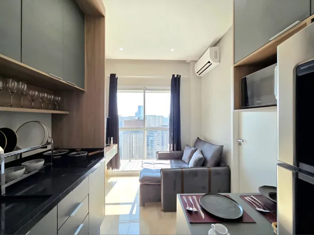Flat 1 quarto e 1 banheiro, à venda, no bairro Vila Olímpia em São Paulo