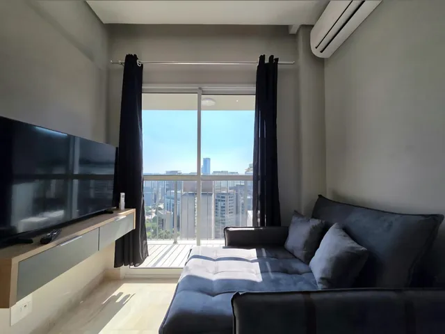 Flat 1 quarto e 1 banheiro, à venda, no bairro Vila Olímpia em São Paulo