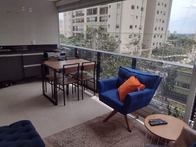 Foto do Flat - Flat com 1 dormitório à venda, 40 m² por R$ 430.000,00 - Jardim Aquarius - São José dos Campos/SP | RUSSI IMÓVEIS