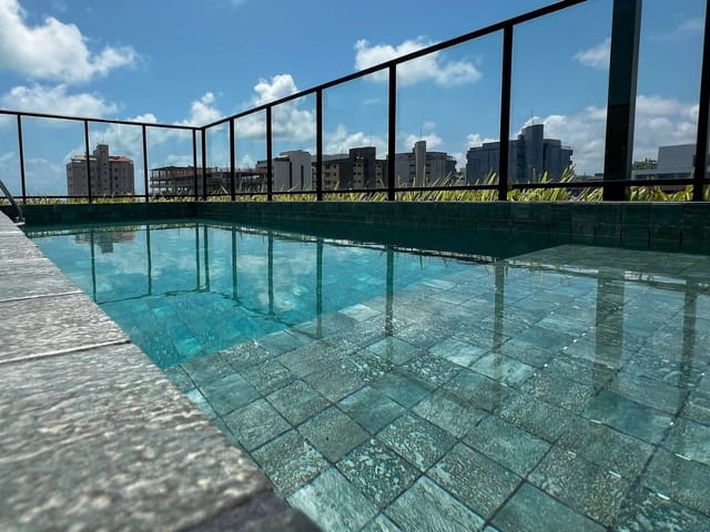 Flat com 30m² 1 quarto e 1 banheiro, à venda, no bairro Intermares em Cabedelo
