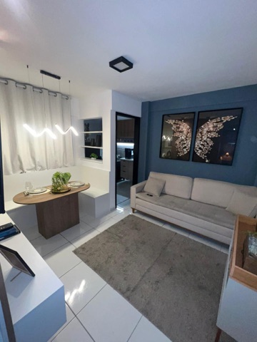 Flat com 55m² 1 quarto e 1 banheiro, à venda, no bairro Parque São Caetano em Campos dos Goytacazes