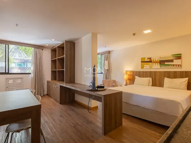 Flat 1 quarto e 2 banheiros, à venda, no bairro Asa Norte em Brasília