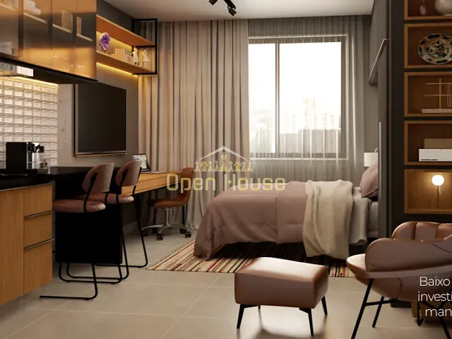 Flat com 20m² 1 quarto e 1 banheiro, à venda, no bairro Centro em Barra Mansa