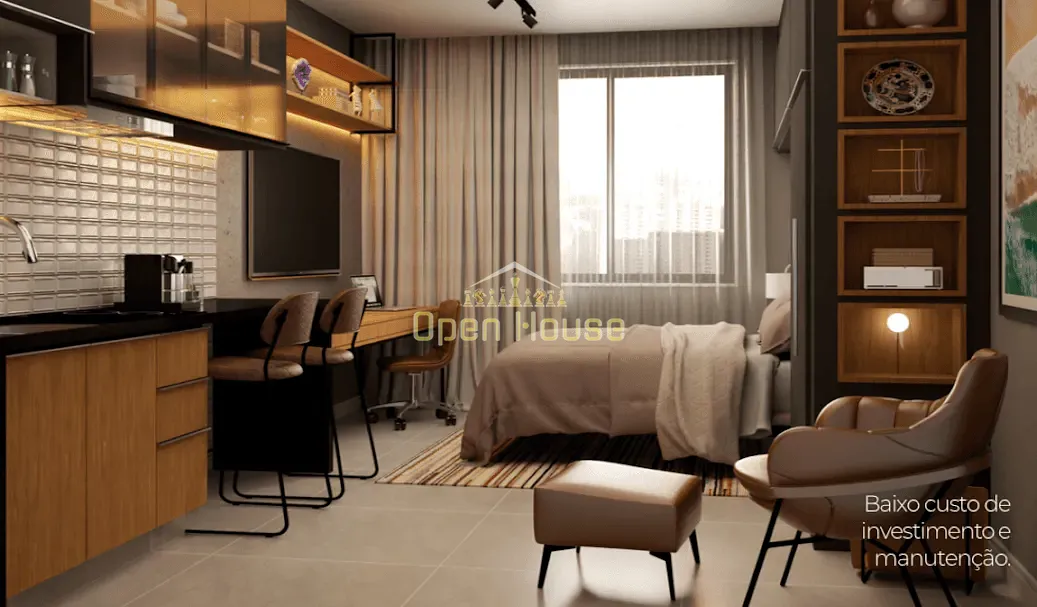 Flat/Apart Hotel, 1 quarto, 20 m² - Foto 1