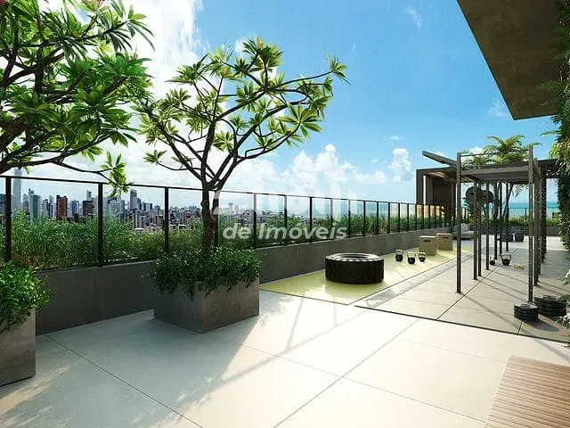 Flat com 39m² 1 quarto e 1 banheiro, à venda, no bairro Manaíra em João Pessoa