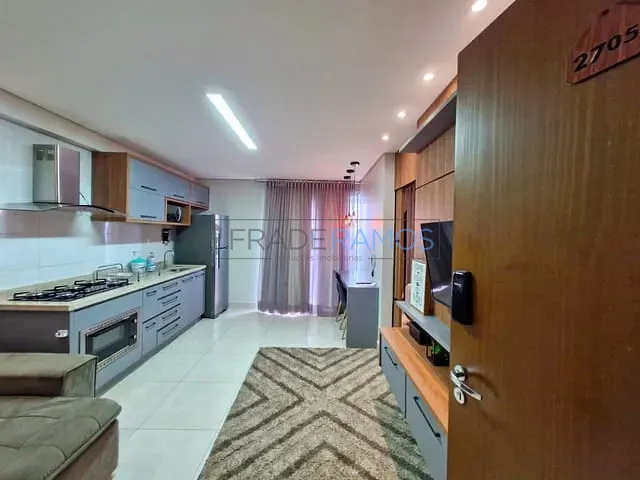 Flat com 60m² 1 quarto e 1 banheiro, para alugar, no bairro Jardim Goiás em Goiânia