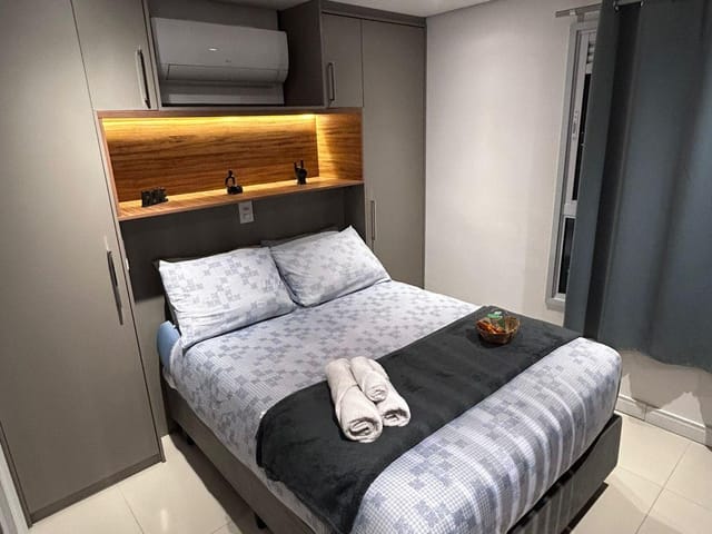 Flat 1 quarto e 1 banheiro, à venda ou para alugar, no bairro Centro em Mogi das Cruzes