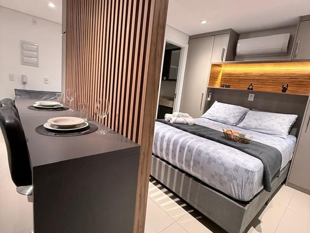 Flat 1 quarto e 1 banheiro, à venda ou para alugar, no bairro Centro em Mogi das Cruzes