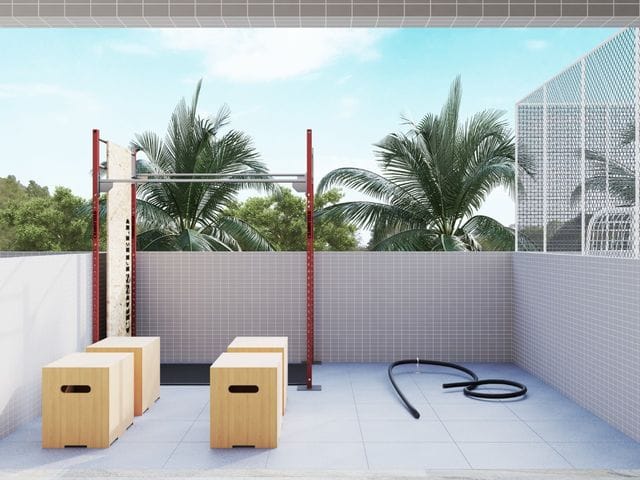 Apartamento com 56m² 2 quartos e 1 banheiro, à venda, no bairro Bessa em João Pessoa