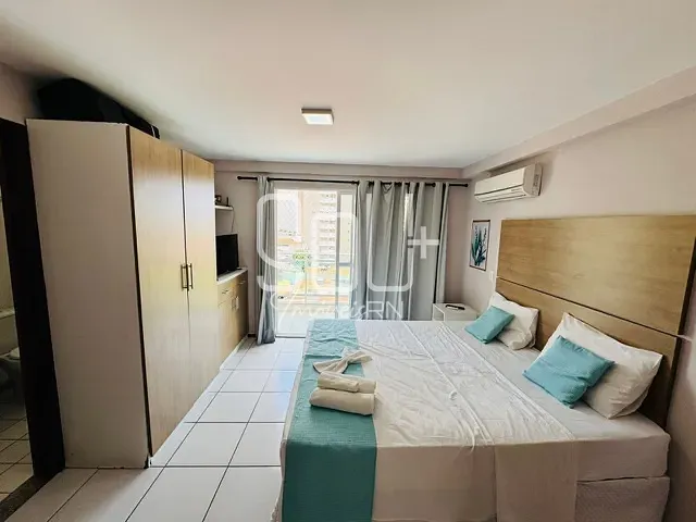 Flat 1 quarto e 1 banheiro, à venda, no bairro Ponta Negra em Natal