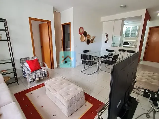 Flat com 57m² 1 quarto e 1 banheiro, para alugar, no bairro Parque Residencial Aquarius em São José dos Campos