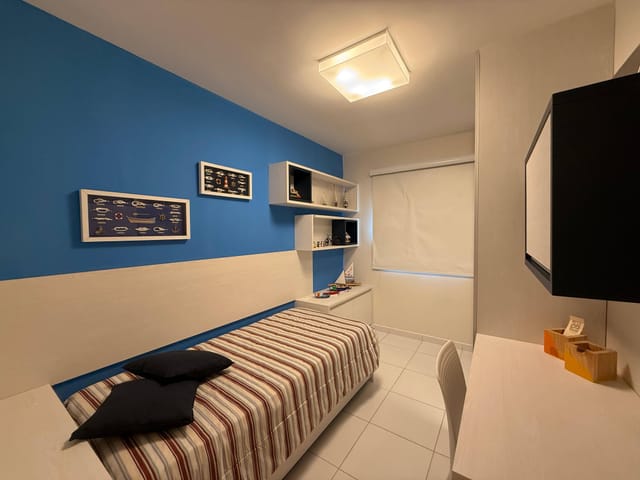 Flat 3 quartos e 2 banheiros, à venda, no bairro CUPE em Ipojuca