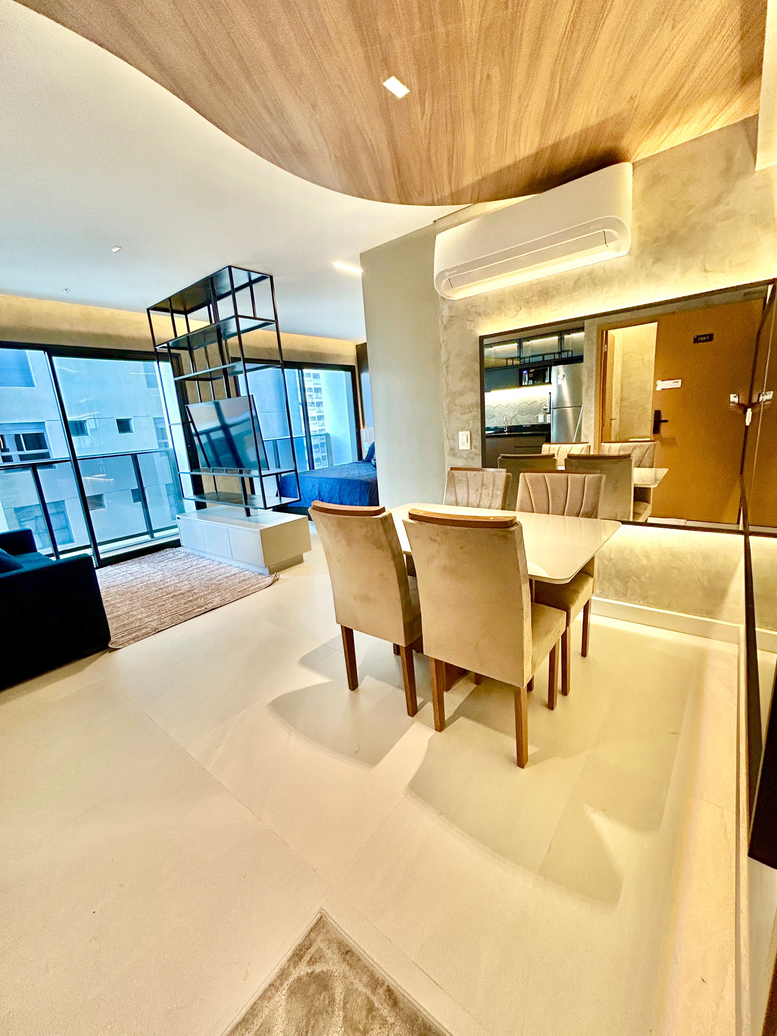 Flat mobiliado à venda com 46 m² , Setor Marista, Goiânia, GO