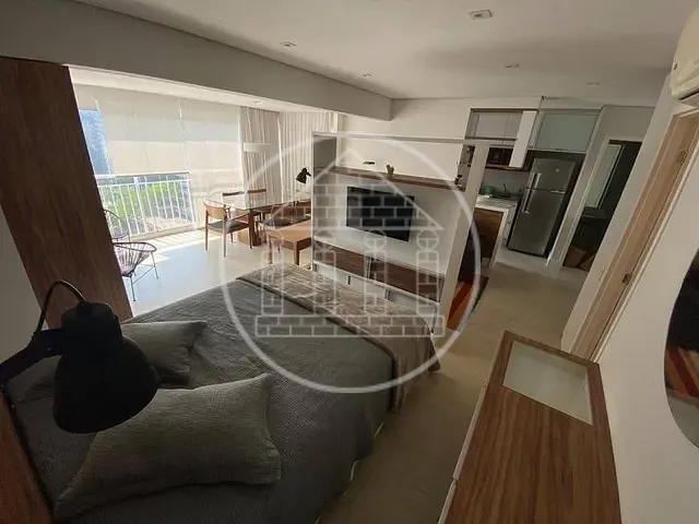 Flat com 54m² 1 quarto e 2 banheiros, para alugar, no bairro Vila Nova Conceição em São Paulo