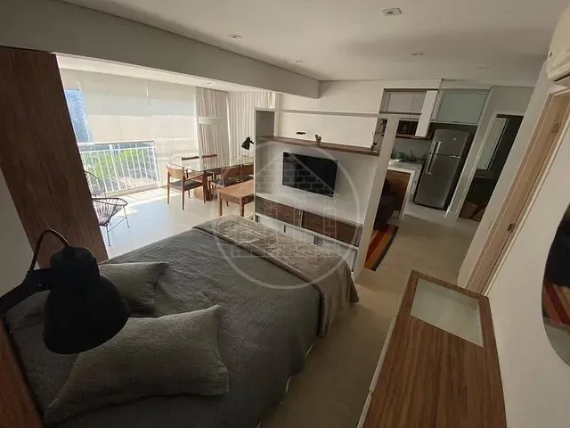 Flat com 54m² 1 quarto e 2 banheiros, para alugar, no bairro Vila Nova Conceição em São Paulo
