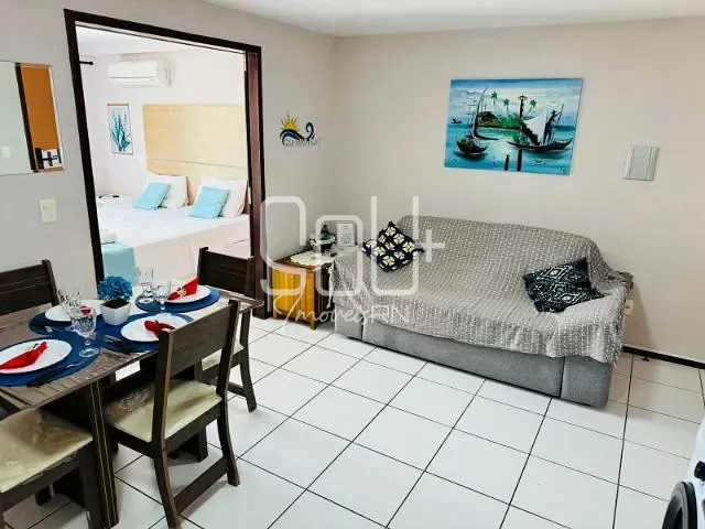 Flat 1 quarto e 1 banheiro, à venda, no bairro Ponta Negra em Natal