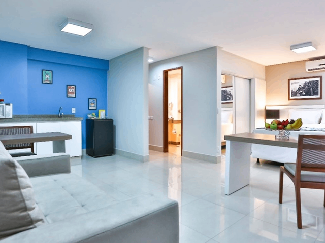 Flat com 38m² 1 quarto e 1 banheiro, à venda, no bairro Setor Oeste em Goiânia