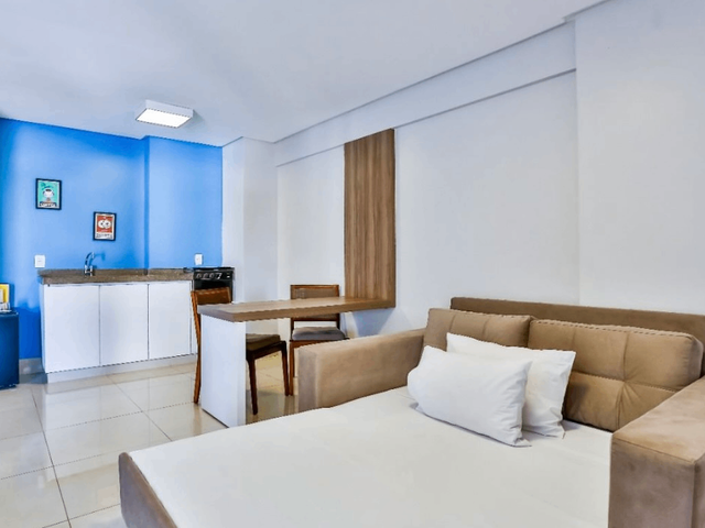 Flat com 38m² 1 quarto e 1 banheiro, à venda, no bairro Setor Oeste em Goiânia