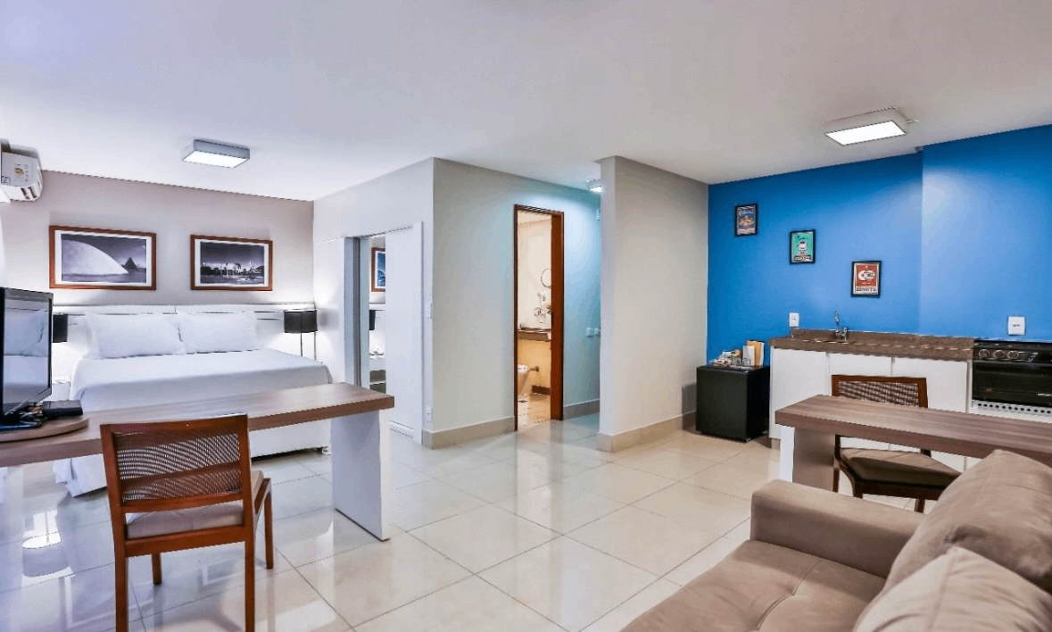 Flat/Apart Hotel, 1 quarto, 38 m² - Foto 8