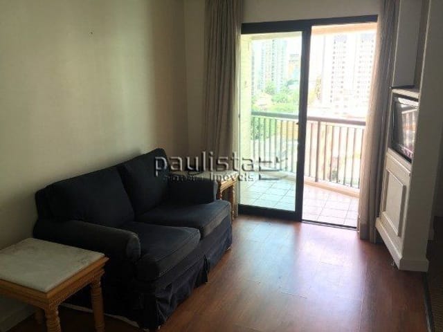 Foto do Flat - Flat VENDA de 32 m2 de 1 dormitório, 1 vaga com lazer na Indianópolis - São Paulo/SP | Paulista Imóveis.