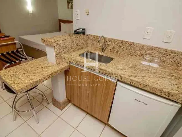 Flat com 34m² 1 quarto e 1 banheiro, à venda, no bairro Setor Oeste em Goiânia