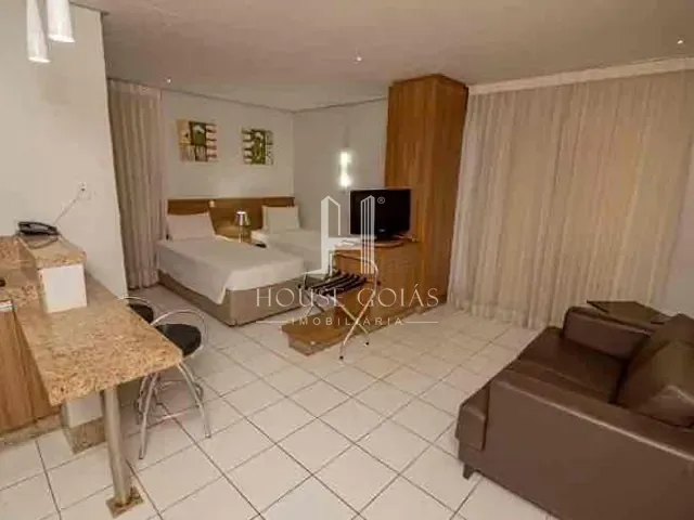 Flat com 34m² 1 quarto e 1 banheiro, à venda, no bairro Setor Oeste em Goiânia