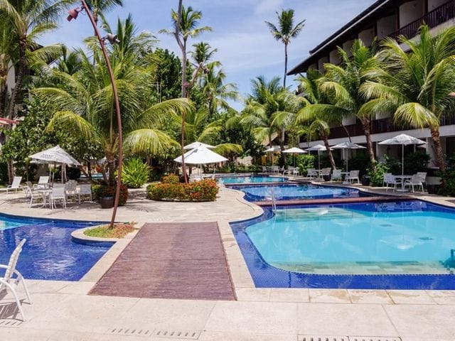 Foto do Flat - Flat no Nannai Residence à beira mar da Praia de Muro Alto, com 3 quartos e 100 m2 com vista piscina | Tânia Macêdo Imóveis