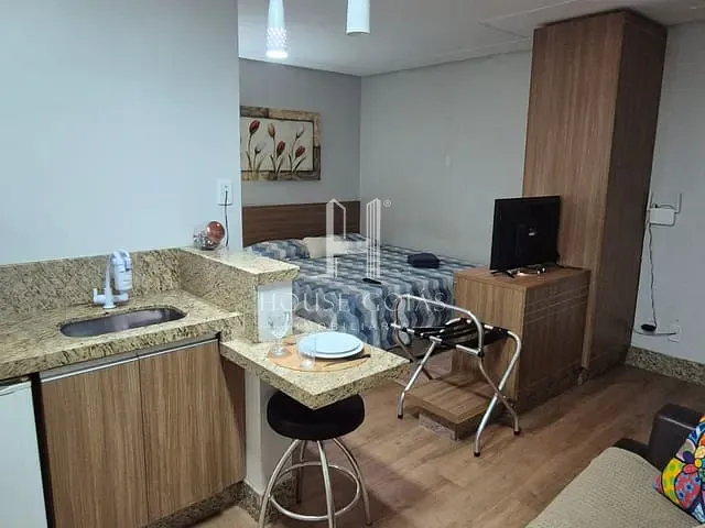Flat com 28m² 1 quarto e 1 banheiro, à venda, no bairro Setor Oeste em Goiânia