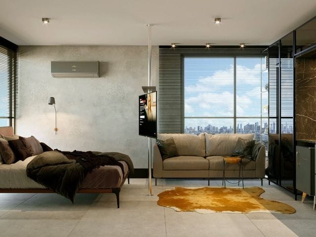 Flat 1 quarto e 1 banheiro, à venda, no bairro Bessa em João Pessoa
