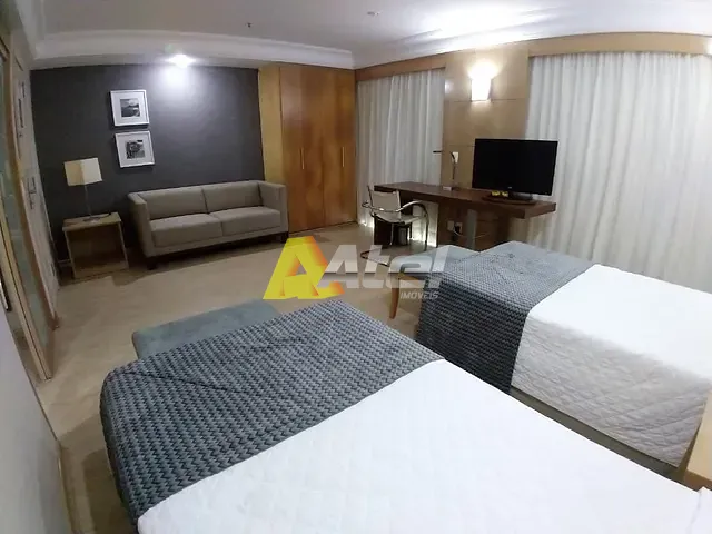 Flat com 65m² 2 quartos e 2 banheiros, à venda ou para alugar, no bairro Barra da Tijuca em Rio de Janeiro