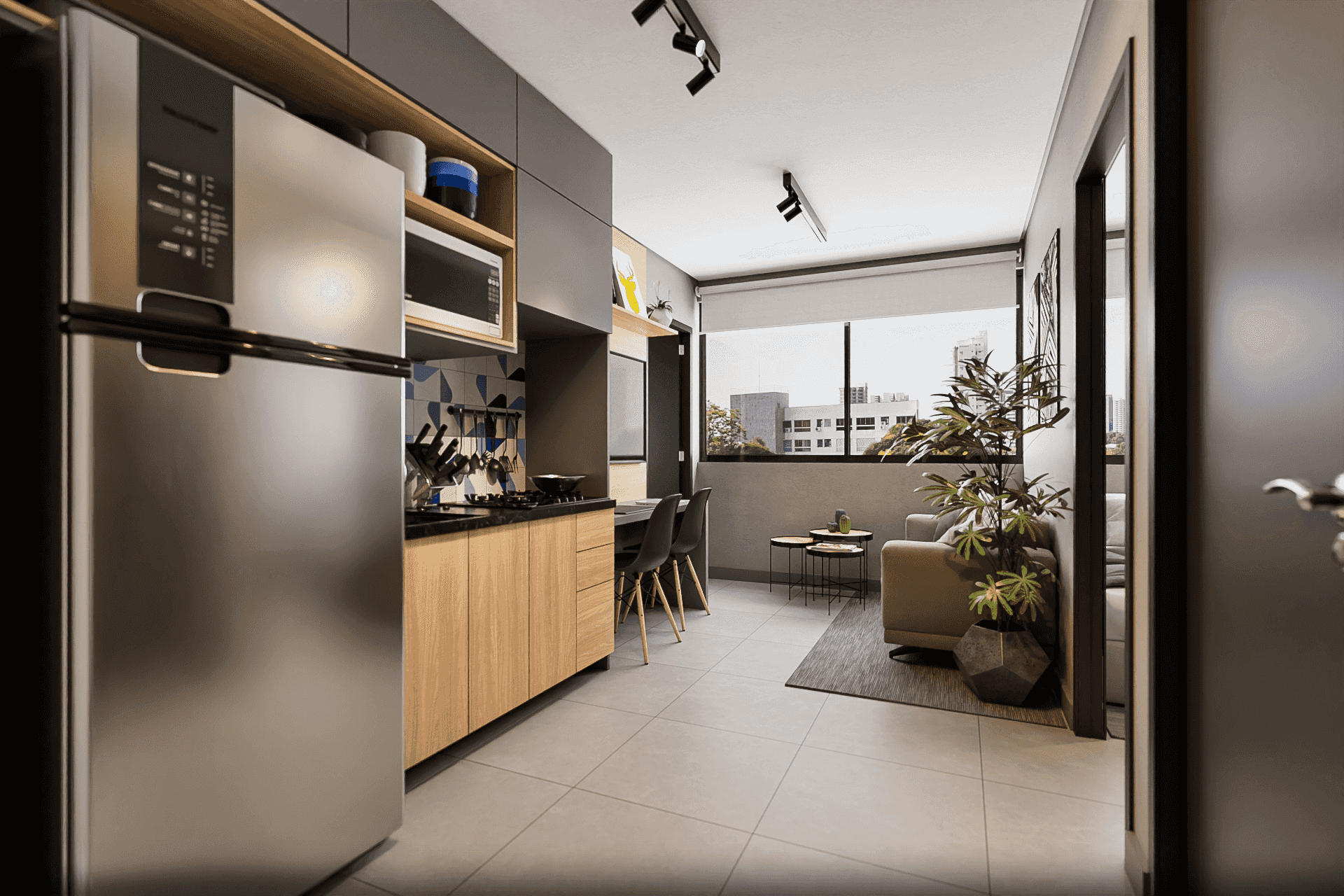 Perspectiva do Lançamento - Investimento em frente à Facid | Cristina Lopes Imobiliária