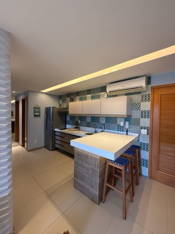 Flat 2 quartos e 2 banheiros, à venda, no bairro Muro Alto em Ipojuca