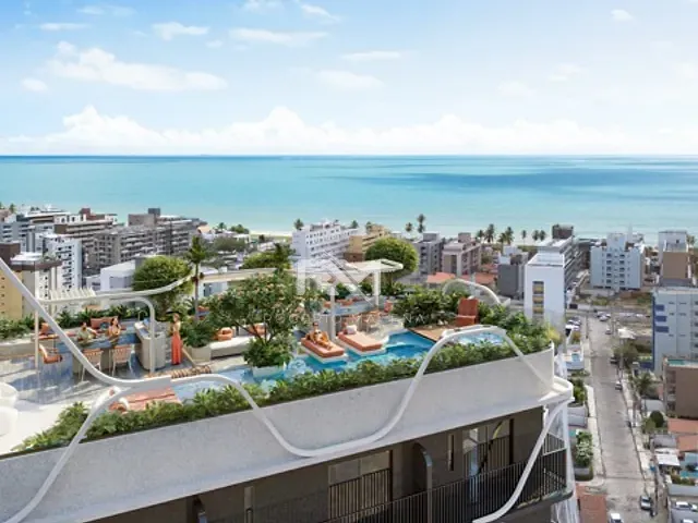 Flat 1 quarto e 1 banheiro, à venda, no bairro Jardim Oceania em João Pessoa