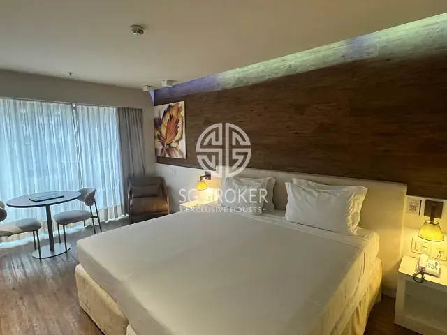 Flat com 31m² 1 quarto e 1 banheiro, à venda, no bairro Barra da Tijuca em Rio de Janeiro