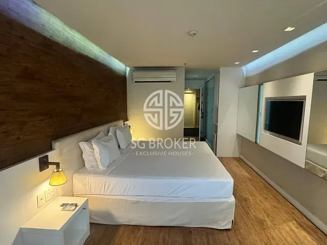Flat com 31m² 1 quarto e 1 banheiro, à venda, no bairro Barra da Tijuca em Rio de Janeiro