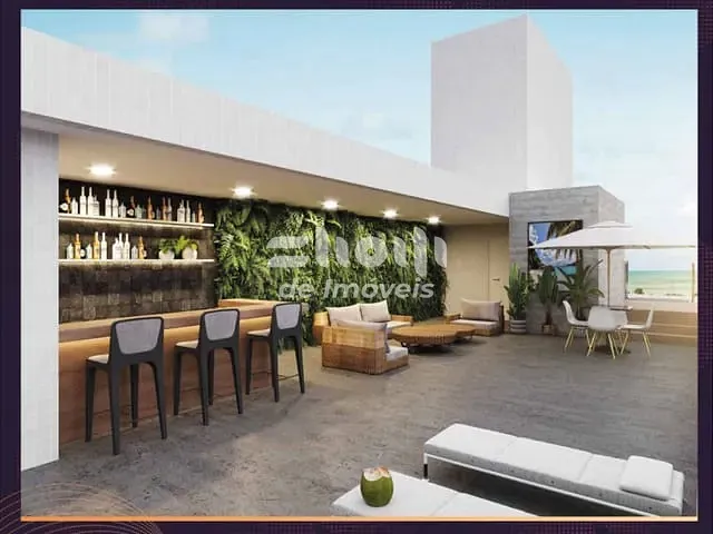 Flat 1 quarto e 1 banheiro, à venda, no bairro Bessa em João Pessoa