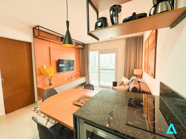 Flat 1 quarto e 1 banheiro, para alugar, no bairro Setor Bueno em Goiânia